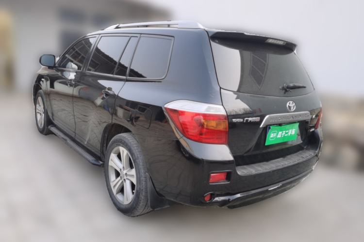 Used Toyota Highlander 2009 3.5L 4x4 7-Seater Luxury Edition Rear Left 45 Deg