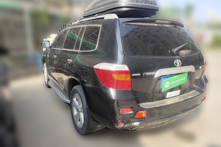 Used Toyota Highlander 2009 2.7L Two-Wheel Drive 7-Seater Supreme Edition Rear Left 45 Deg