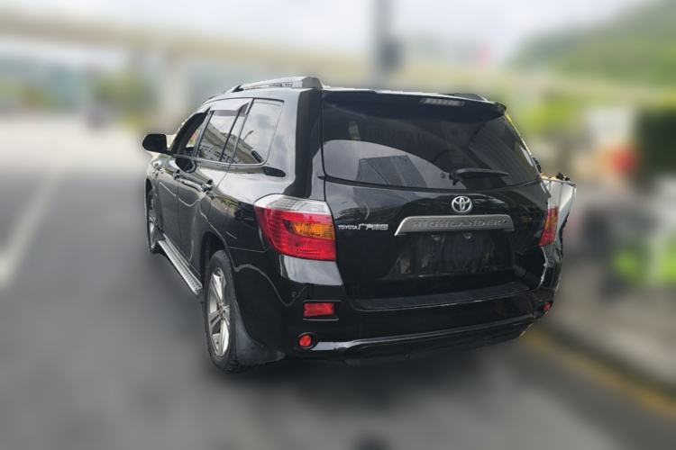 Used Toyota Highlander 2009 2.7L Two-Wheel Drive 7-Seater Luxury Edition Rear Left 45 Deg
