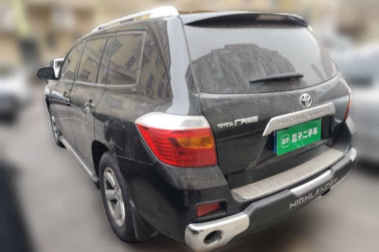 Used Toyota Highlander 2009 2.7L 2WD 5-Seater Elite Edition Rear Left 45 Deg