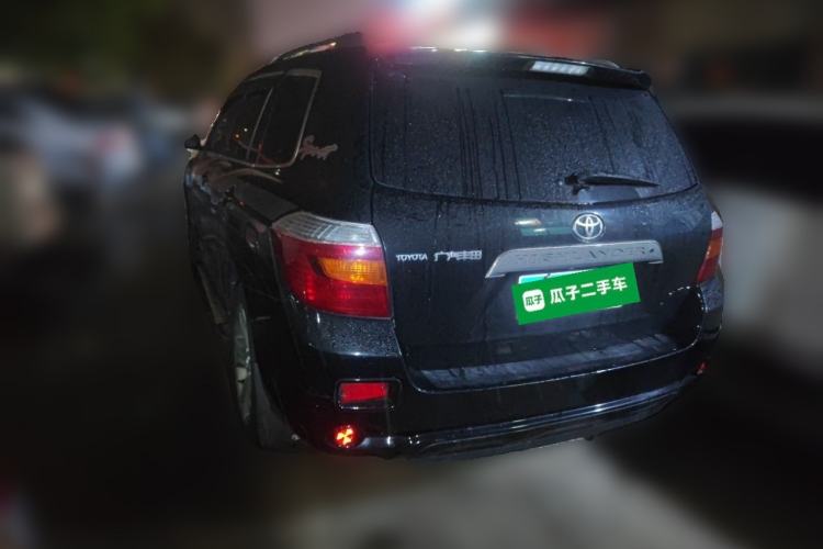 Used Toyota Highlander 2009 2.7L Two-Wheel Drive 7-Seater Luxury Edition Rear Left 45 Deg
