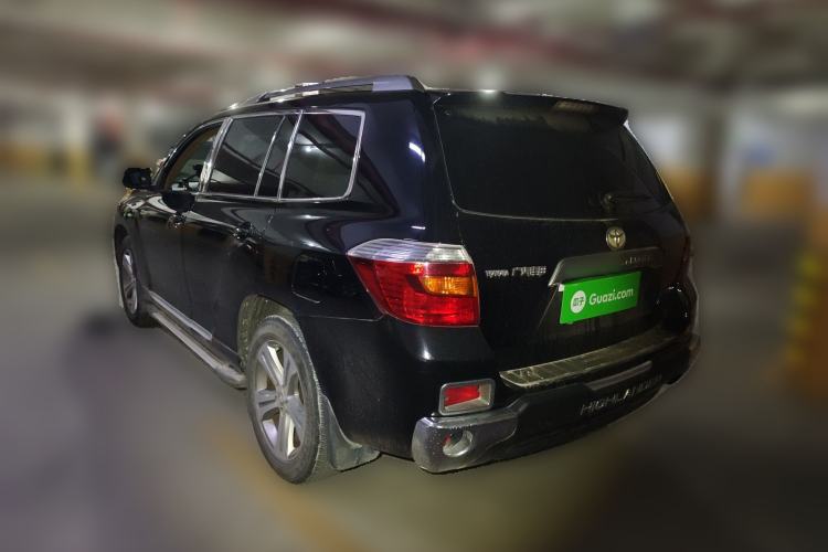 Used Toyota Highlander 2009 2.7L Two-Wheel Drive 7-Seater Luxury Navigation Edition Rear Left 45 Deg