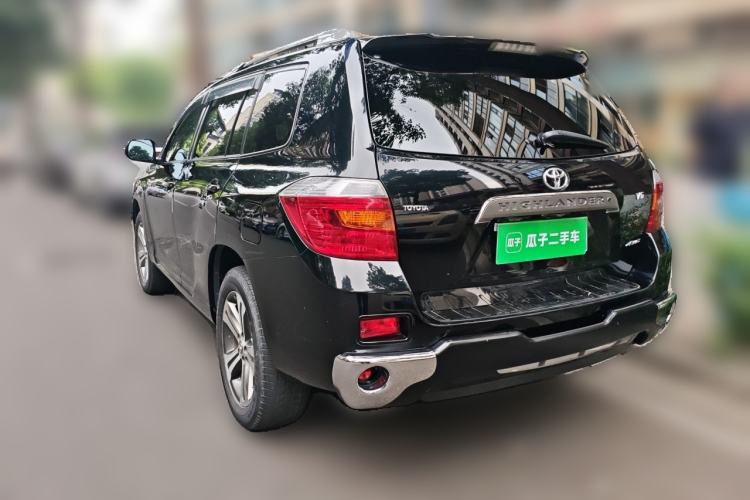 Used Toyota Highlander 2009 3.5L 4x4 7-Seater Luxury Edition Rear Left 45 Deg