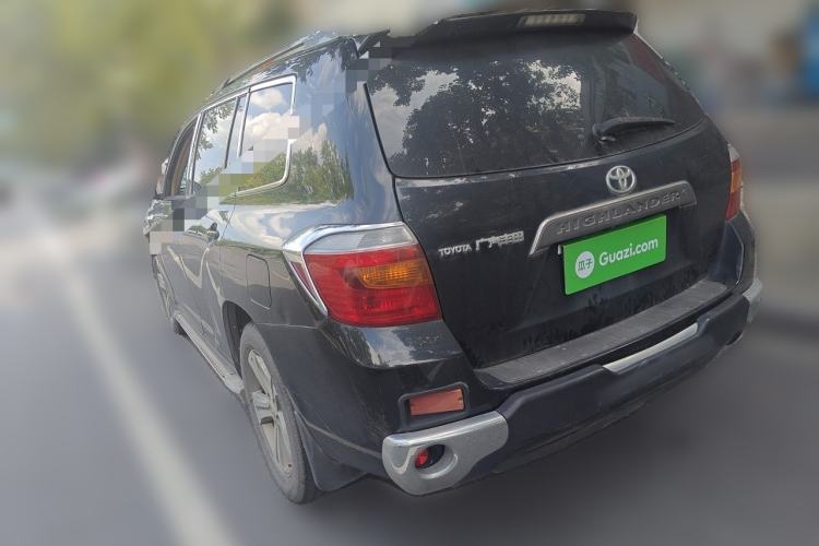 Used Toyota Highlander 2009 2.7L Two-Wheel Drive 7-Seater Luxury Edition Rear Left 45 Deg