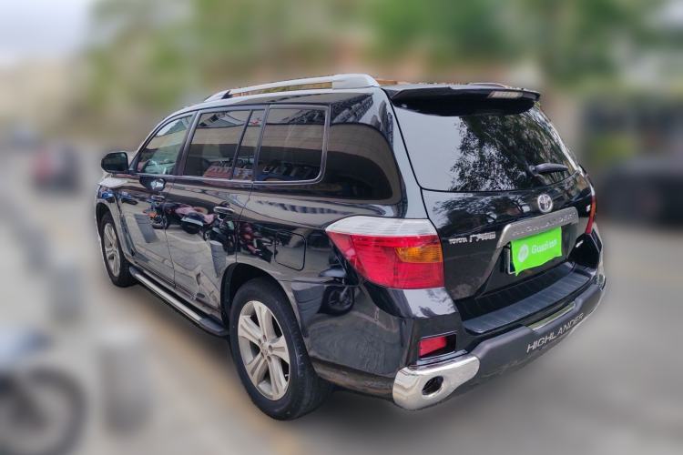 Used Toyota Highlander 2009 2.7L Two-Wheel Drive 7-Seater Luxury Edition Rear Left 45 Deg