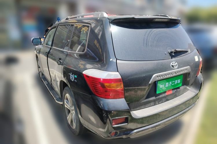 Used Toyota Highlander 2009 2.7L Two-Wheel Drive 5-Seater Sport Edition Rear Left 45 Deg