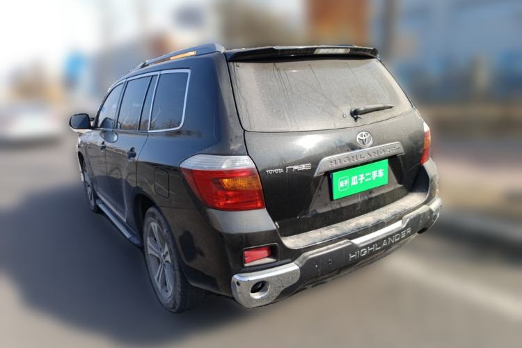 Used Toyota Highlander 2009 2.7L Two-Wheel Drive 7-Seater Luxury Edition Rear Left 45 Deg