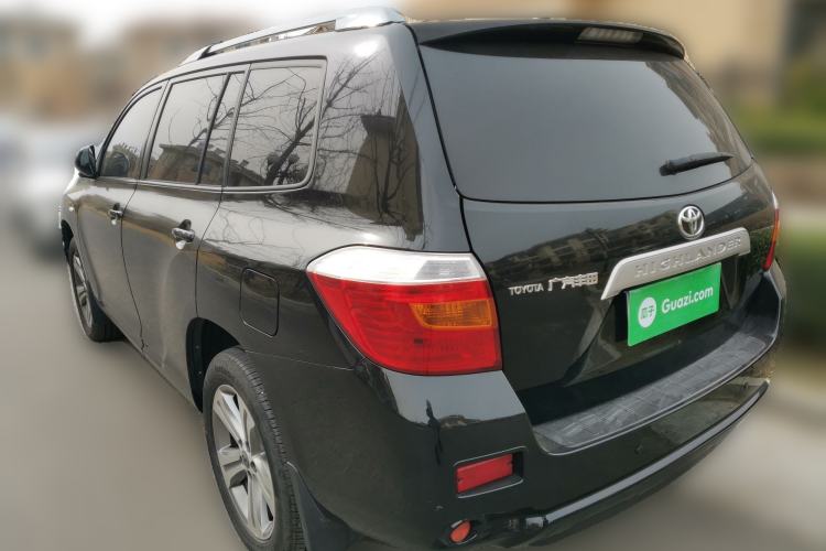 Used Toyota Highlander 2009 2.7L 2WD 5-Seater Elite Edition Rear Left 45 Deg