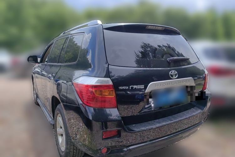 Used Toyota Highlander 2009 2.7L 2WD 5-Seater Elite Edition Rear Left 45 Deg