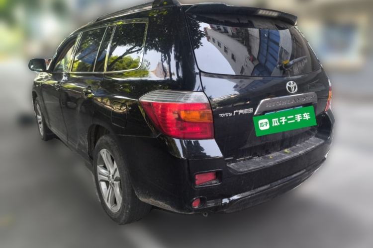 Used Toyota Highlander 2009 2.7L Two-Wheel Drive 7-Seater Luxury Edition Rear Left 45 Deg