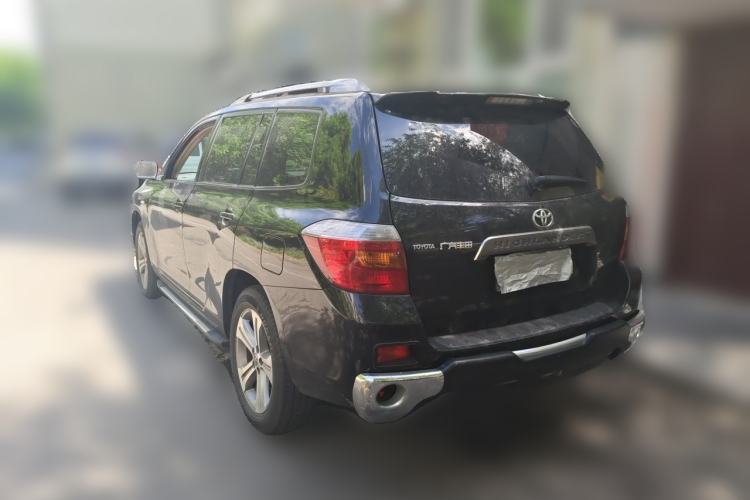 Used Toyota Highlander 2009 2.7L Two-Wheel Drive 7-Seater Luxury Edition Rear Left 45 Deg