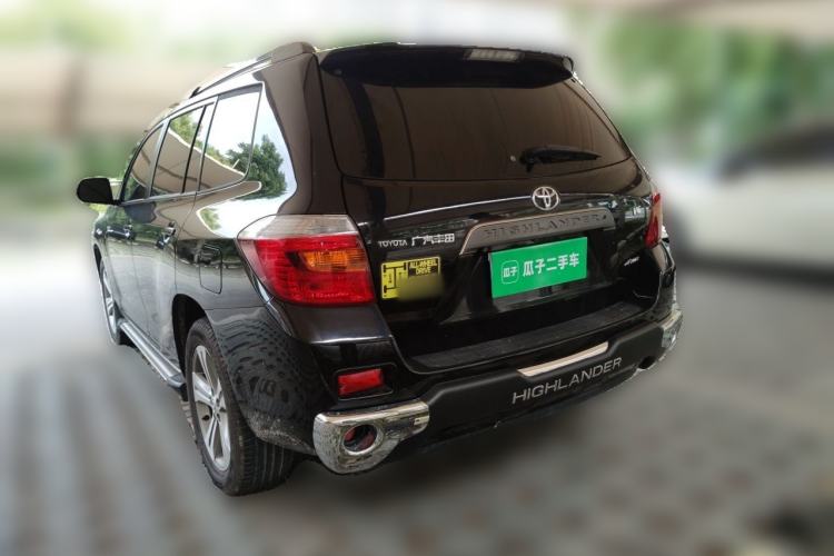 Used Toyota Highlander 2009 3.5L 4x4 7-Seater Luxury Edition Rear Left 45 Deg