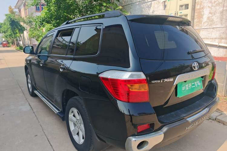 Used Toyota Highlander 2009 2.7L 2WD 5-Seater Elite Edition Rear Left 45 Deg