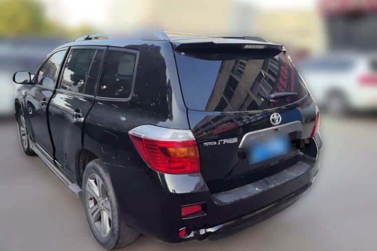 Used Toyota Highlander 2009 2.7L Two-Wheel Drive 7-Seater Luxury Edition Rear Left 45 Deg