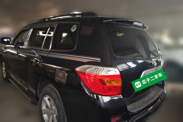 Used Toyota Highlander 2009 2.7L 2WD 7-Seater Elite Edition Rear Left 45 Deg
