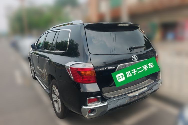 Used Toyota Highlander 2009 2.7L Two-Wheel Drive 7-Seater Luxury Edition Rear Left 45 Deg