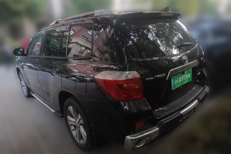 Used Toyota Highlander 2009 3.5L 4x4 7-Seater Luxury Edition Rear Left 45 Deg