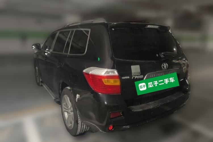 Used Toyota Highlander 2009 2.7L Two-Wheel Drive 7-Seater Luxury Edition Rear Left 45 Deg
