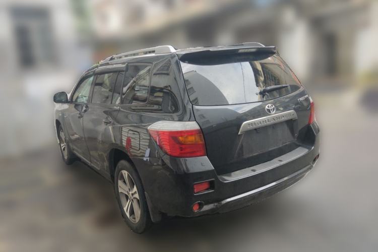 Used Toyota Highlander 2009 2.7L Two-Wheel Drive 7-Seater Luxury Navigation Edition Rear Left 45 Deg