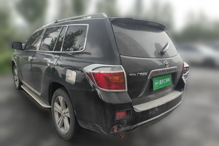 Used Toyota Highlander 2009 2.7L Two-Wheel Drive 7-Seater Luxury Edition Rear Left 45 Deg