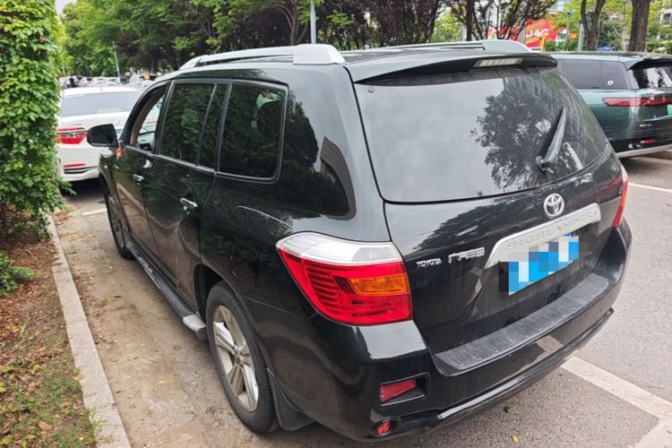 Used Toyota Highlander 2009 2.7L Two-Wheel Drive 7-Seater Supreme Edition Rear Left 45 Deg