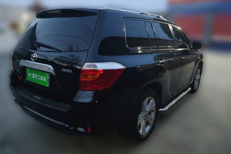 Used Toyota Highlander 2009 2.7L Two-Wheel Drive 7-Seater Supreme Edition Rear Right 45 Deg