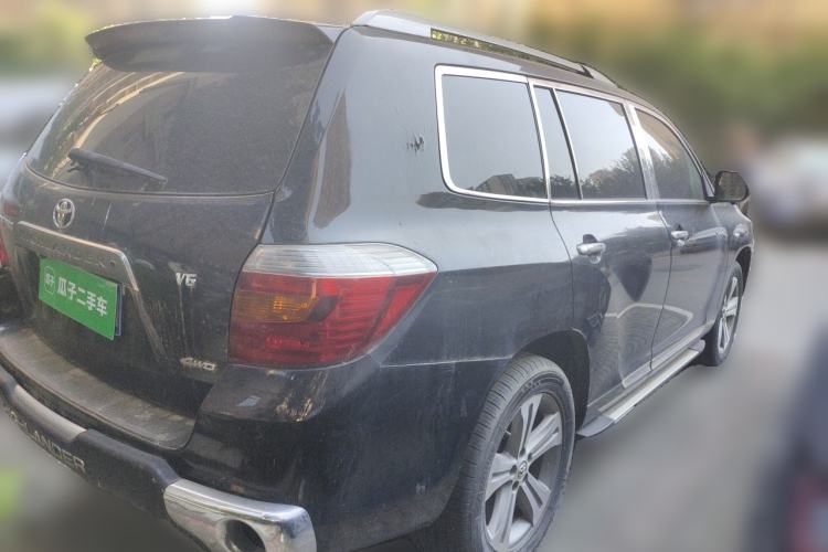 Used Toyota Highlander 2009 3.5L 4x4 7-Seater Luxury Edition Rear Right 45 Deg