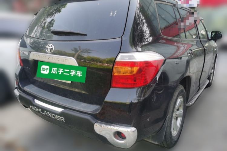 Used Toyota Highlander 2009 2.7L 2WD 5-Seater Elite Edition Rear Right 45 Deg