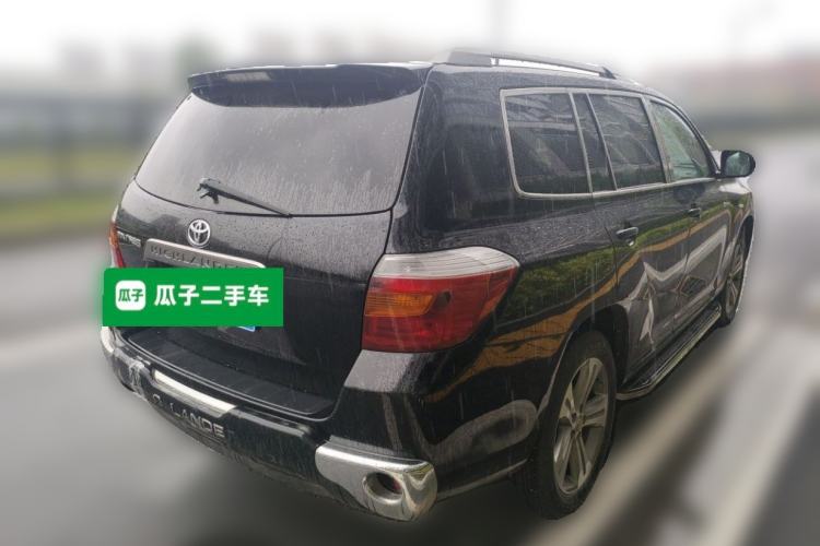 Used Toyota Highlander 2009 2.7L Two-Wheel Drive 7-Seater Luxury Edition Rear Right 45 Deg