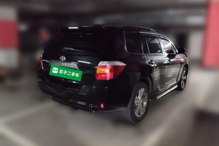 Used Toyota Highlander 2009 2.7L Two-Wheel Drive 7-Seater Luxury Edition Rear Right 45 Deg