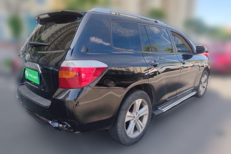 Used Toyota Highlander 2009 2.7L Two-Wheel Drive 7-Seater Luxury Edition Rear Right 45 Deg