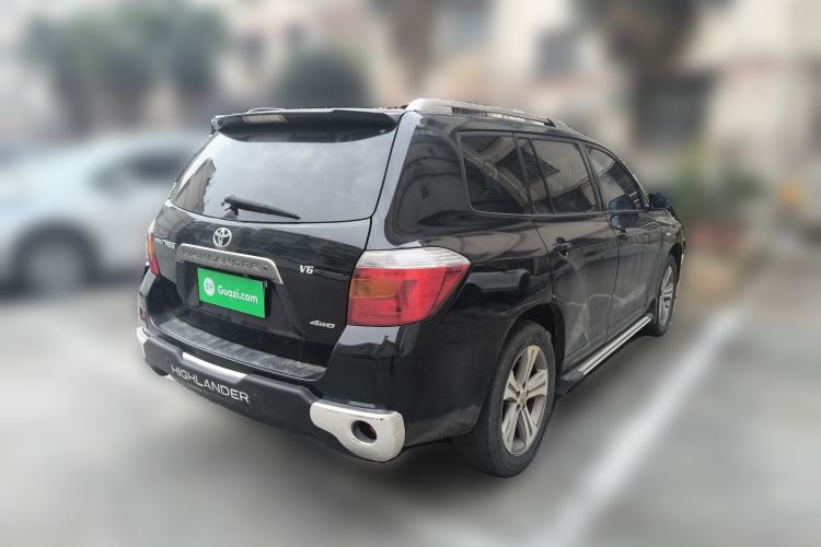 Used Toyota Highlander 2009 3.5L 4x4 7-Seater Luxury Edition Rear Right 45 Deg