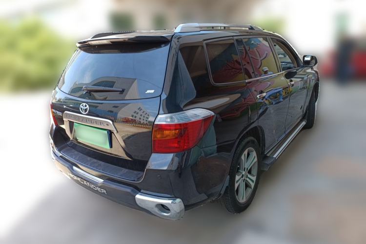 Used Toyota Highlander 2009 2.7L Two-Wheel Drive 7-Seater Luxury Edition Rear Right 45 Deg
