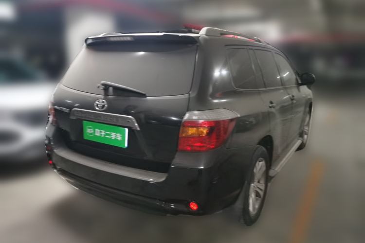 Used Toyota Highlander 2009 2.7L Two-Wheel Drive 7-Seater Luxury Navigation Edition Rear Right 45 Deg
