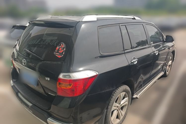 Used Toyota Highlander 2009 3.5L 4x4 7-Seater Luxury Edition Rear Right 45 Deg