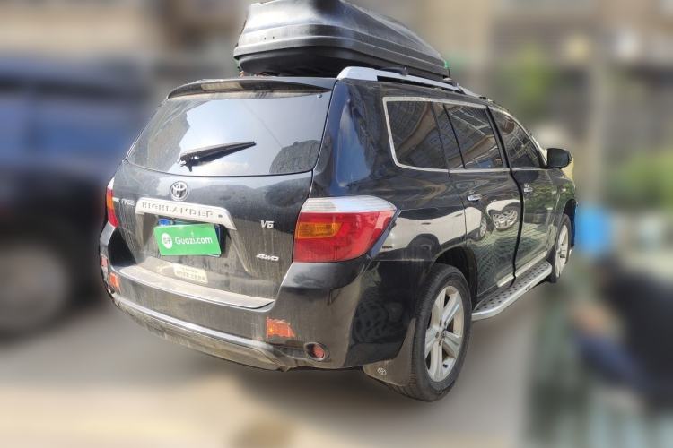 Used Toyota Highlander 2009 2.7L Two-Wheel Drive 7-Seater Supreme Edition Rear Right 45 Deg