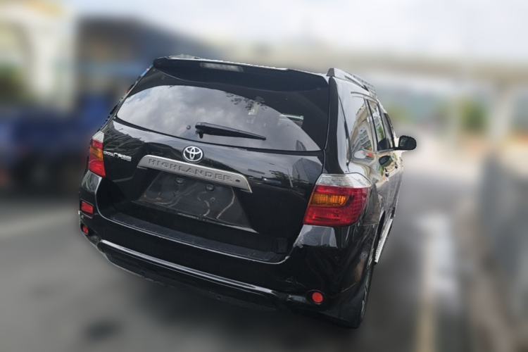 Used Toyota Highlander 2009 2.7L Two-Wheel Drive 7-Seater Luxury Edition Rear Right 45 Deg