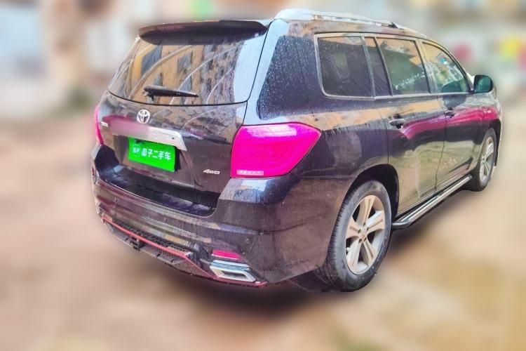 Used Toyota Highlander 2009 2.7L Two-Wheel Drive 7-Seater Supreme Edition Rear Right 45 Deg