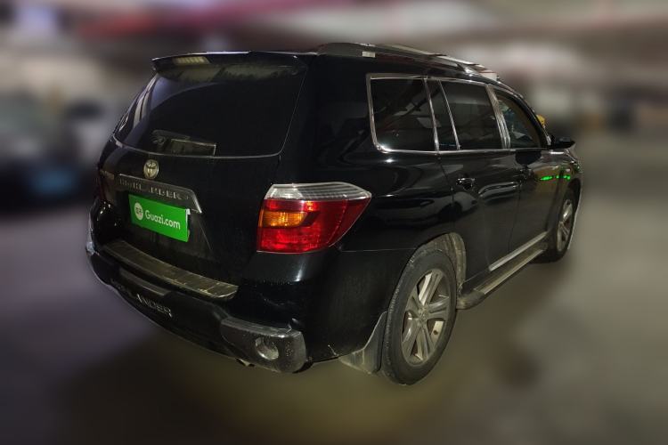 Used Toyota Highlander 2009 2.7L Two-Wheel Drive 7-Seater Luxury Navigation Edition Rear Right 45 Deg