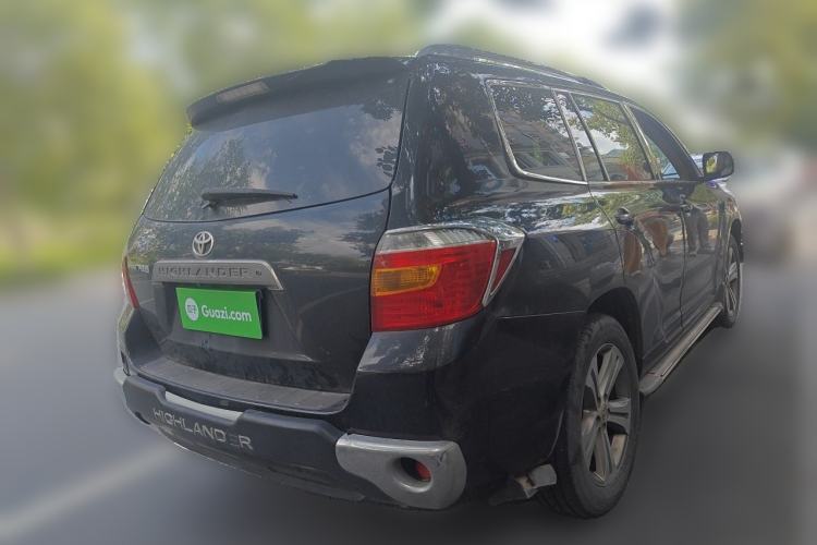 Used Toyota Highlander 2009 2.7L Two-Wheel Drive 7-Seater Luxury Edition Rear Right 45 Deg