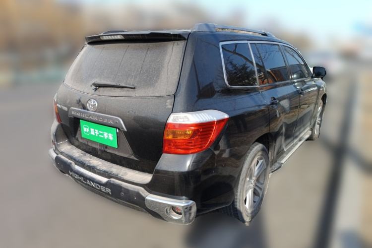 Used Toyota Highlander 2009 2.7L Two-Wheel Drive 7-Seater Luxury Edition Rear Right 45 Deg