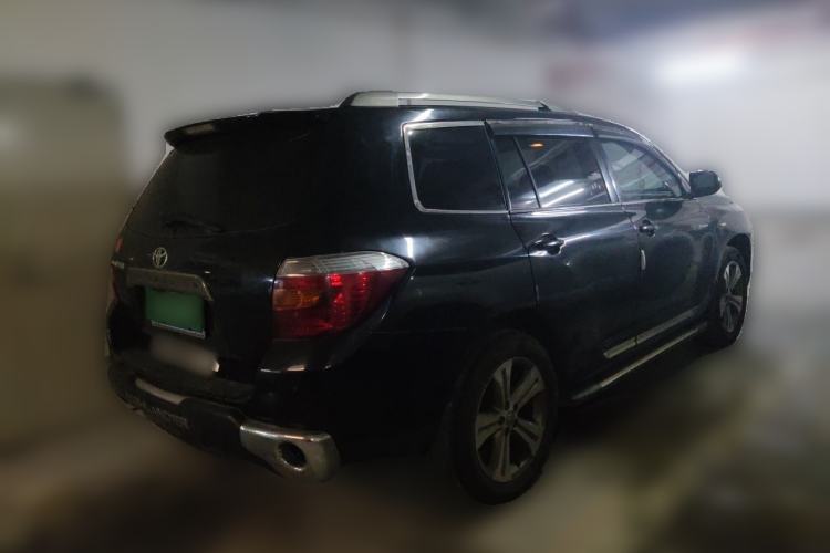 Used Toyota Highlander 2009 2.7L Two-Wheel Drive 7-Seater Luxury Navigation Edition Rear Right 45 Deg