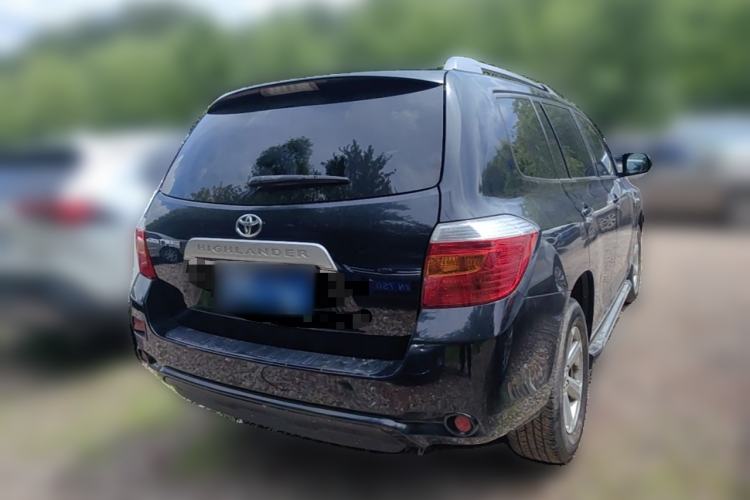 Used Toyota Highlander 2009 2.7L 2WD 5-Seater Elite Edition Rear Right 45 Deg