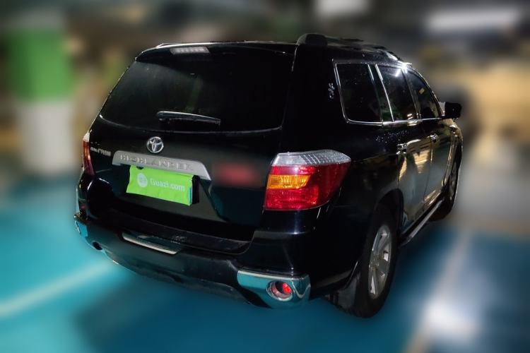 Used Toyota Highlander 2009 2.7L 2WD 7-Seater Elite Edition Rear Right 45 Deg