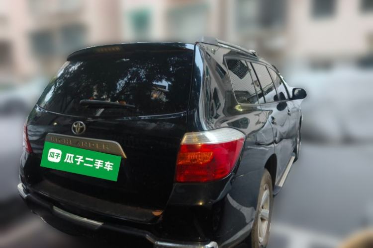 Used Toyota Highlander 2009 2.7L 2WD 5-Seater Elite Edition Rear Right 45 Deg