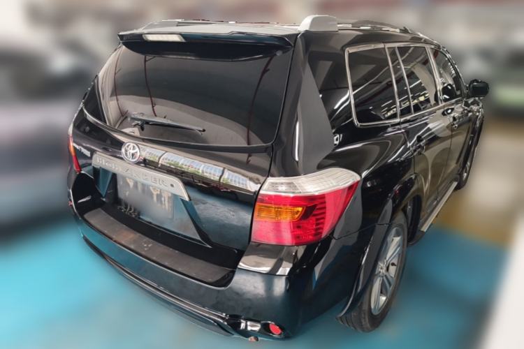 Used Toyota Highlander 2009 2.7L Two-Wheel Drive 7-Seater Luxury Navigation Edition Rear Right 45 Deg