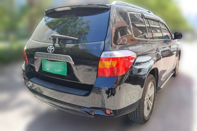 Used Toyota Highlander 2009 2.7L Two-Wheel Drive 7-Seater Luxury Edition Rear Right 45 Deg