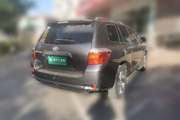 Used Toyota Highlander 2009 2.7L Two-Wheel Drive 7-Seater Luxury Edition Rear Right 45 Deg