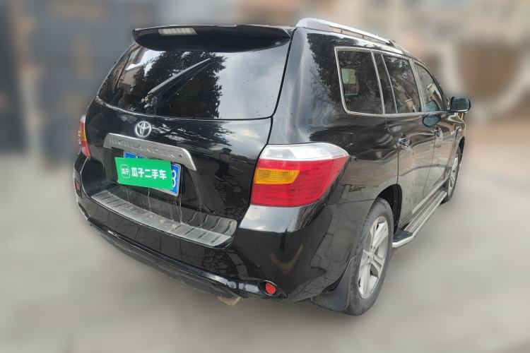 Used Toyota Highlander 2009 2.7L Two-Wheel Drive 5-Seater Sport Edition Rear Right 45 Deg