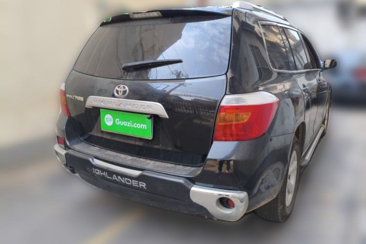 Used Toyota Highlander 2009 2.7L 2WD 5-Seater Elite Edition Rear Right 45 Deg